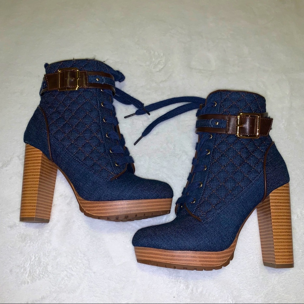 Lights Down Low High Heel Boots, Size 6